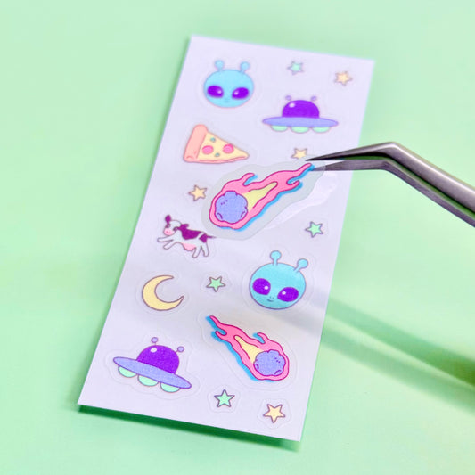 Alien Mini Sticker