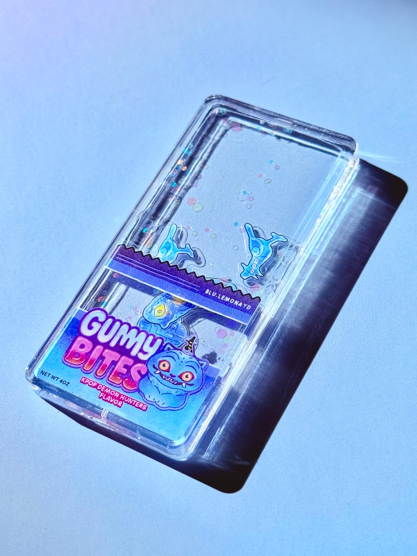 Tiger jelly Shaker Charm | Keychain | Badge Reel | Phone Grip