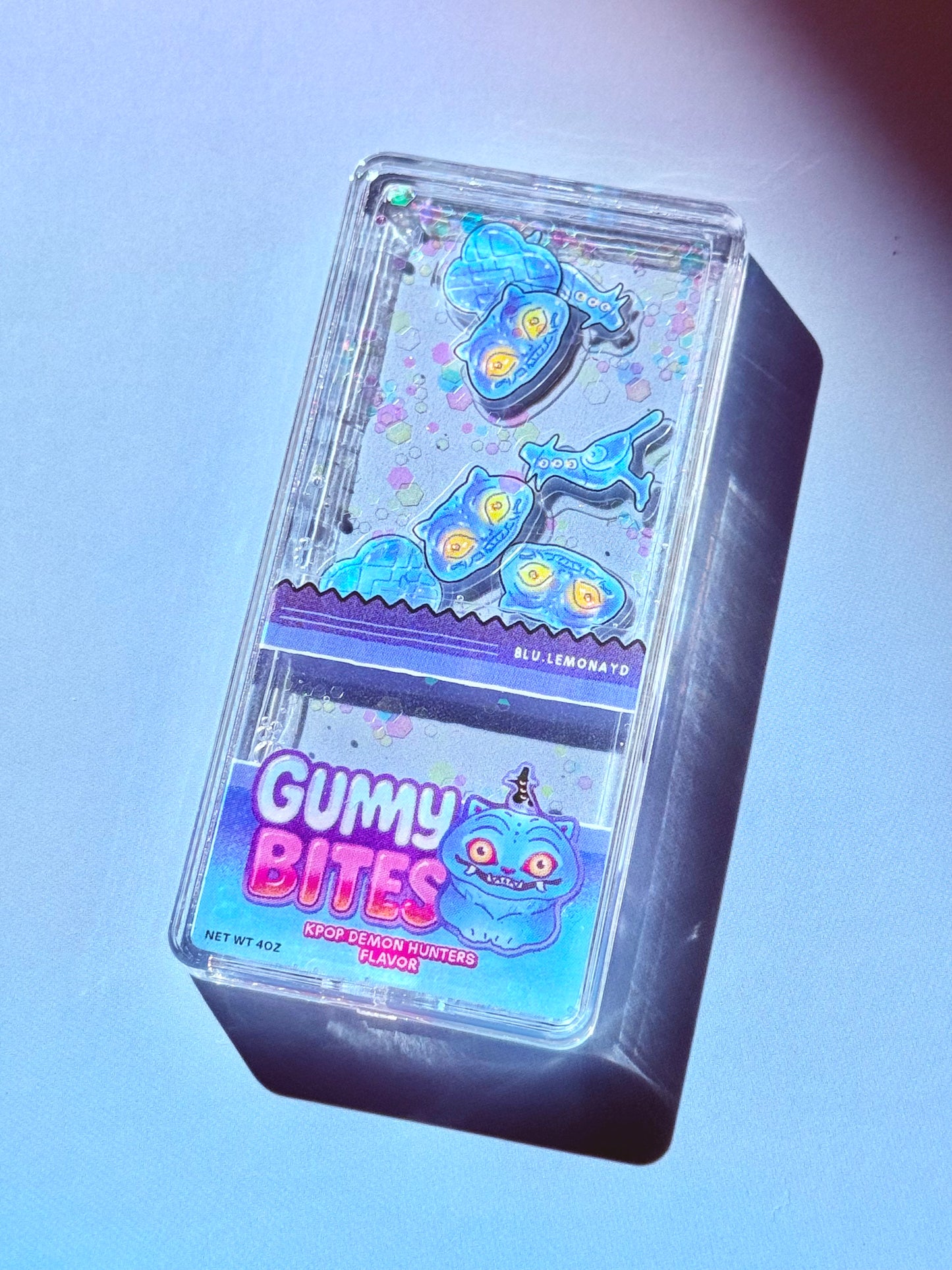 Tiger jelly Shaker Charm | Keychain | Badge Reel | Phone Grip