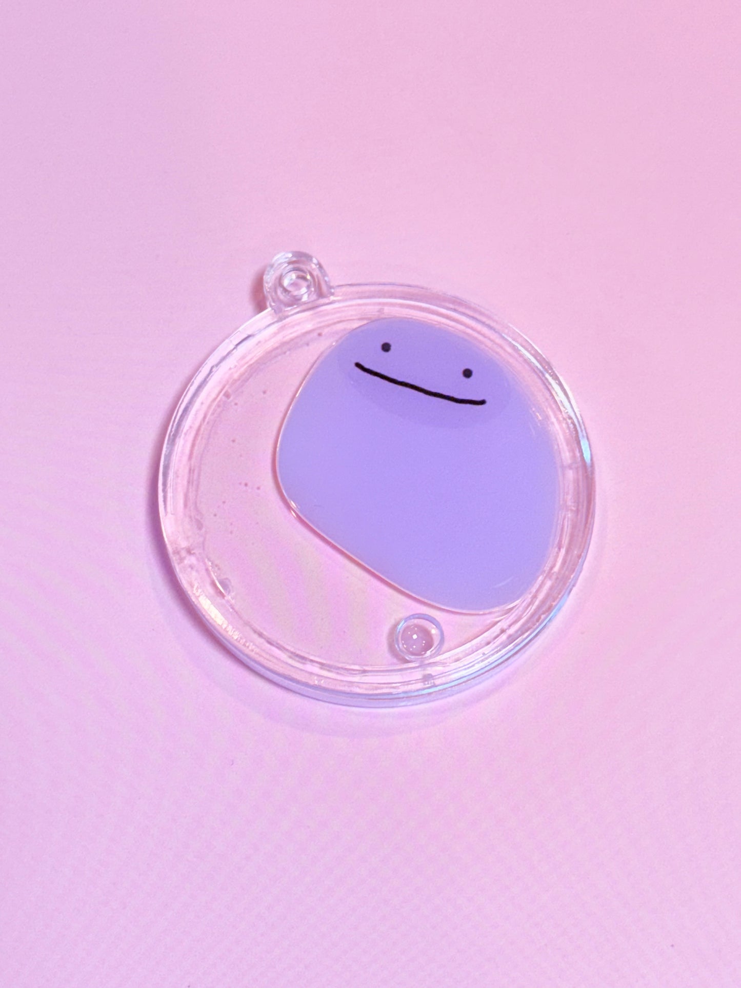 Ditto Shaker Charm | Keychain | Badge Reel | Phone Grip