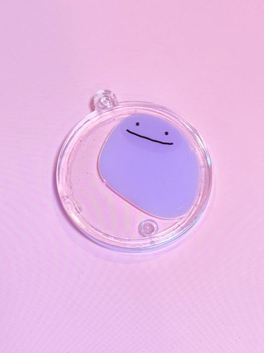 Ditto Shaker Charm | Keychain | Badge Reel | Phone Grip