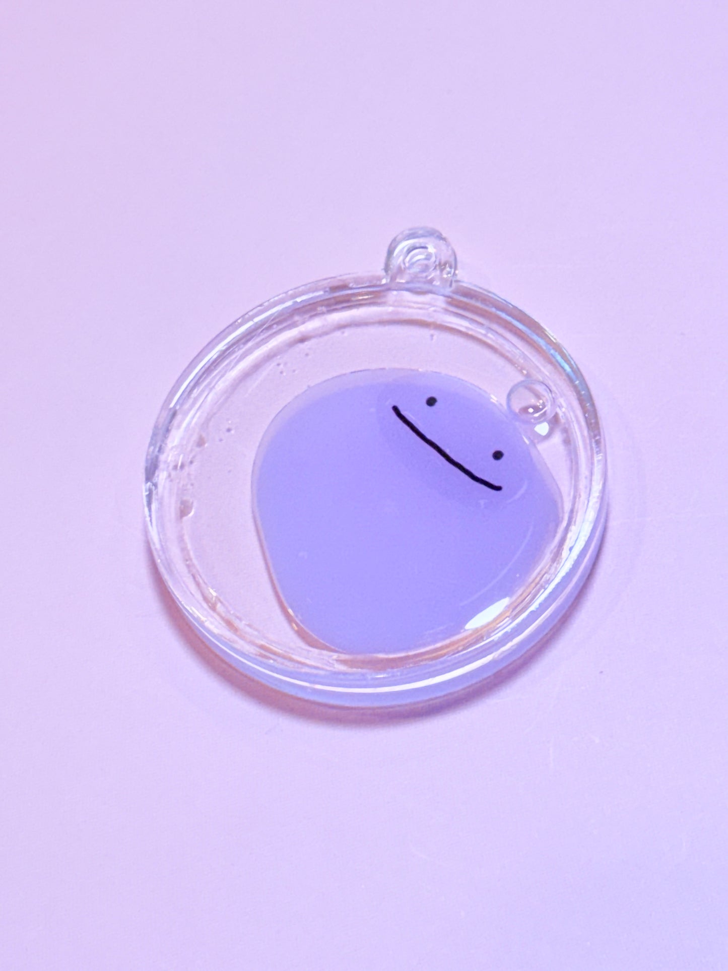 Ditto Shaker Charm | Keychain | Badge Reel | Phone Grip