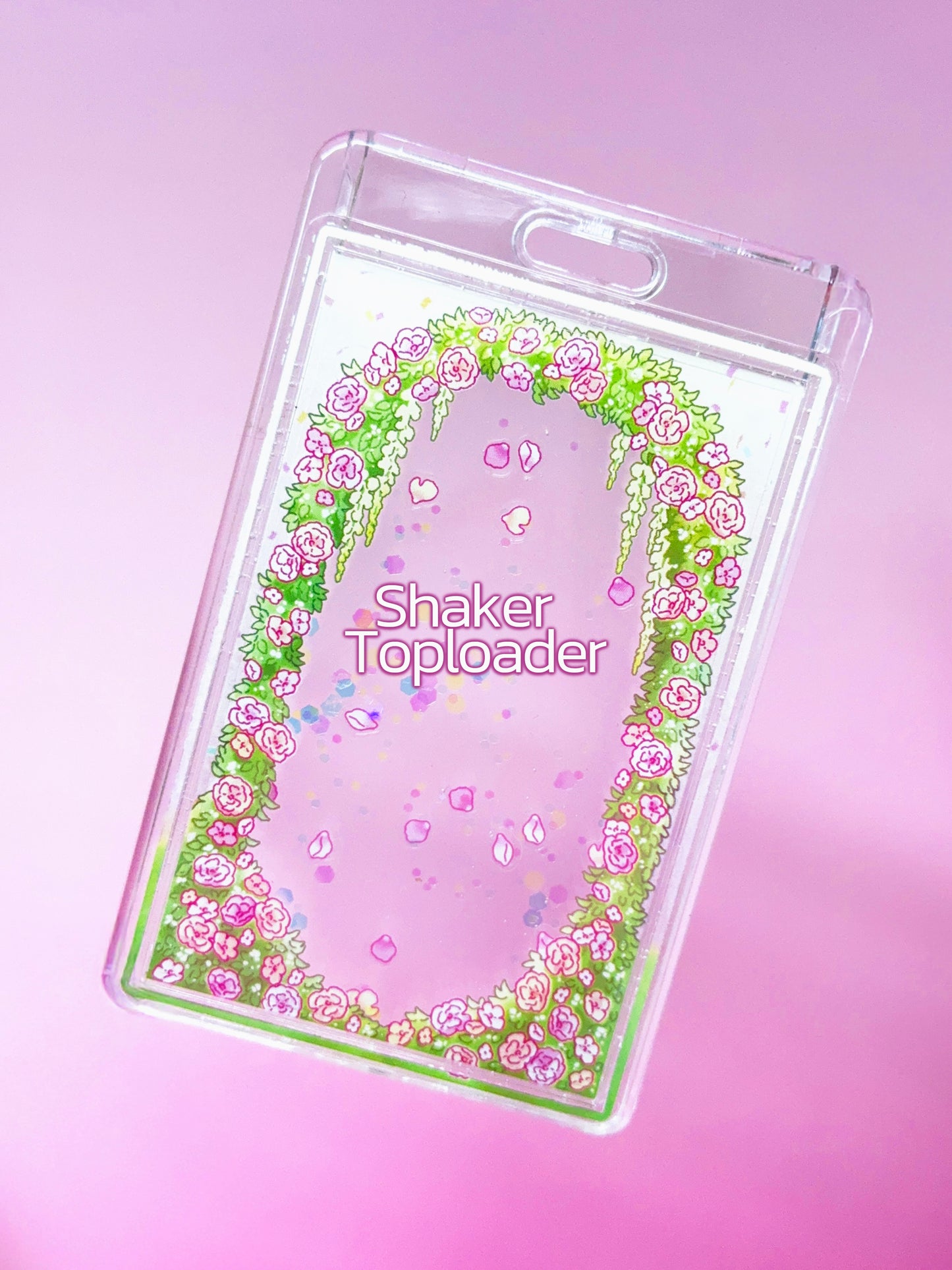 Wedding Arch Shaker TopLoader | Handmade | Deco Top Loader | Kpop | Photo Card Holder