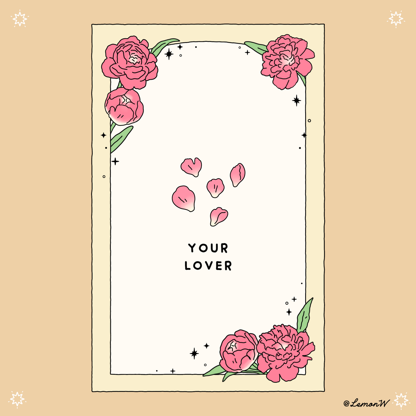 Birth Flower Shaker TopLoader | Handmade | Deco Top Loader | Kpop | Photo Card Holder